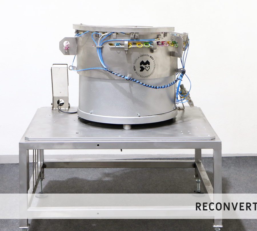 Reconversión de vibrador alimentador