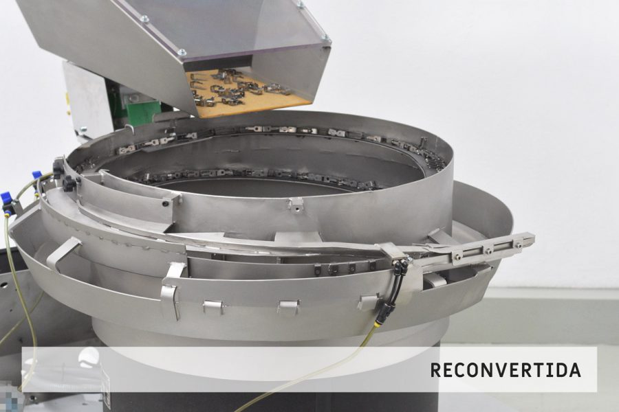 Reconversión de posicionador vibratorio para muelles flejes
