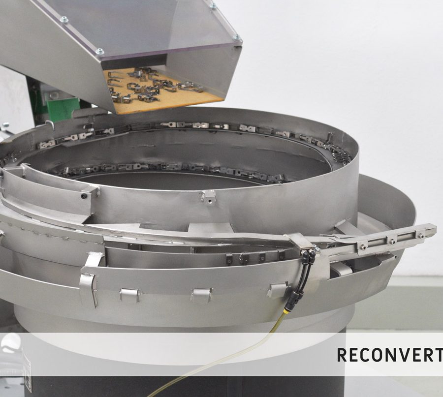 Reconversión de posicionador vibratorio para muelles flejes