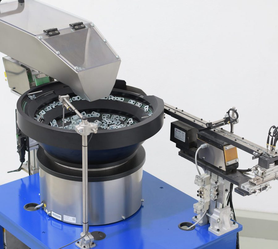 POSICIONADOR VIBRATORIO CON CUBA DE FIBRA Y PASO A PASO DE 2 MOVIMIENTOS