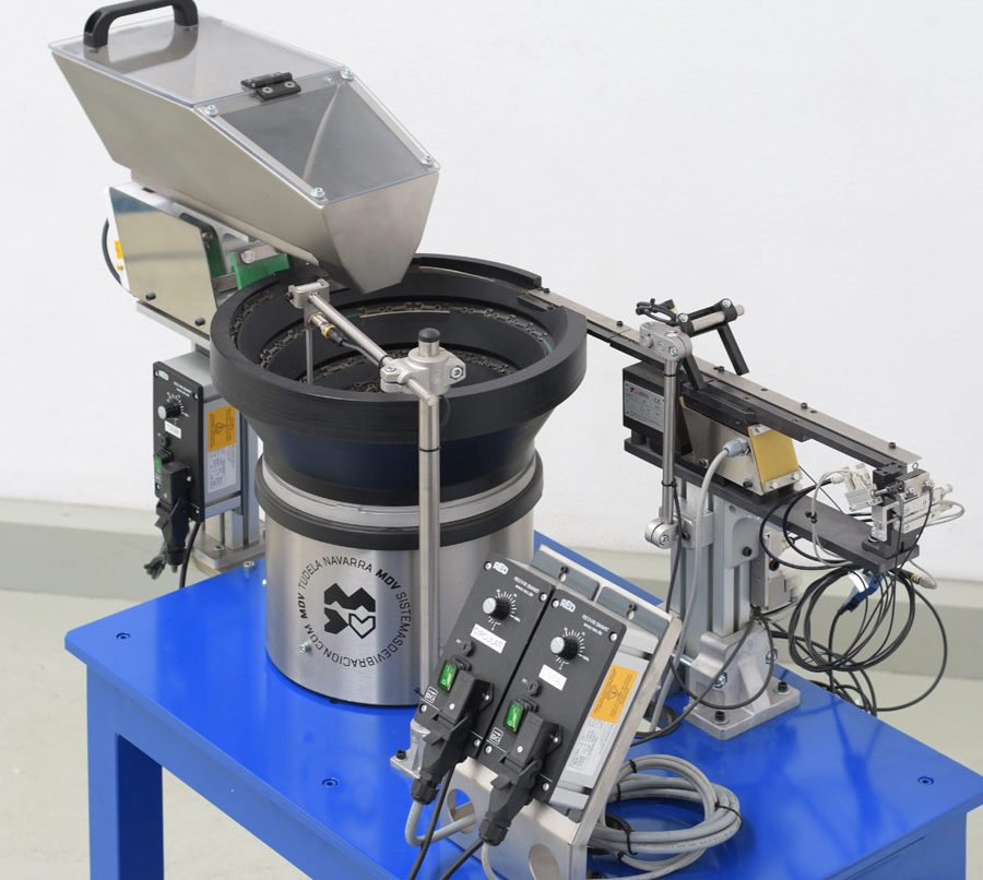 Posicionador vibrador con paso a paso de 2 movimientos