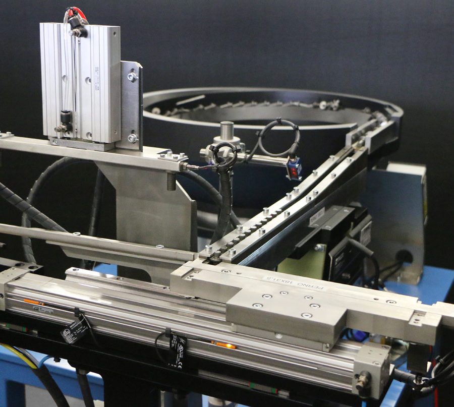 Equipo vibratorio con tolva de fibra