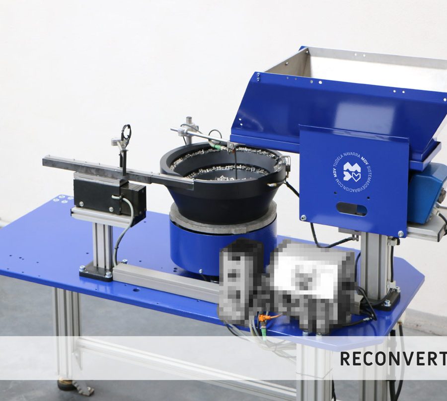 Reconversión de posicionador vibratorio